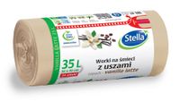 STELLA Worki na śmieci z uszami VANILLA LATTE 35L  1op.-24szt