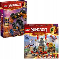 LEGO 71806 MECH ZIEMI COLE'A I ARENA TURNIEJOWA NINJAGO 71818