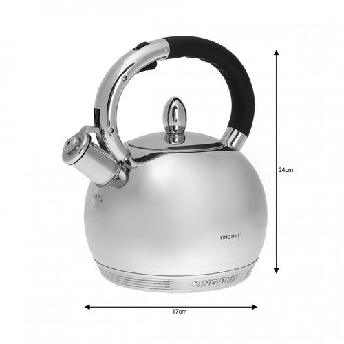 czajnik z gwizdkiem kinghoff 3l kh-3777 na Arena.pl