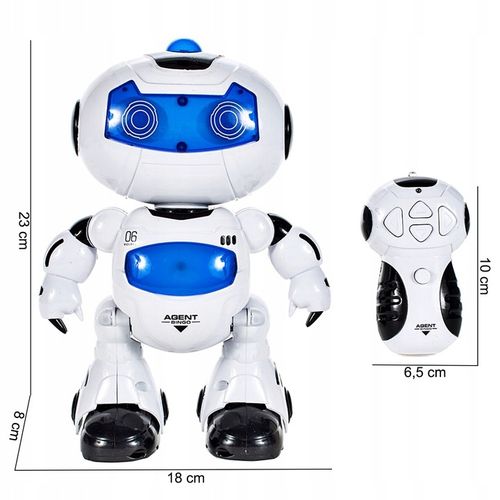 ROBOT NA PILOTA Zdalnie Sterowany AGENT WOWEE WILO RC NA BATERIE DLA DZIECI na Arena.pl