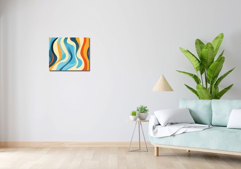 Obraz 50x40cm Tańczące Fale zdjęcie 2