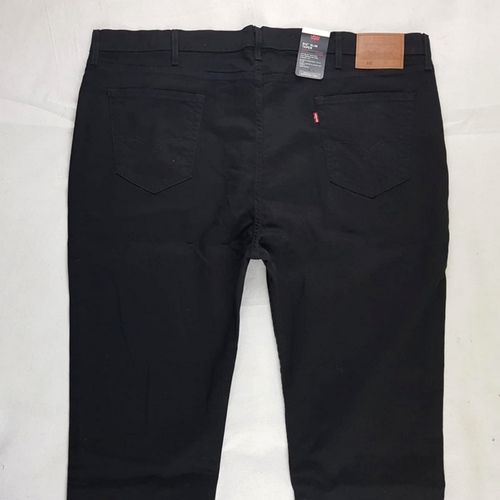 Męskie jeansy Levi's 512 Big&Tall 165240040 czarne Levisy oryg. - W50/L34 na Arena.pl