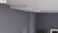 Listwa sufitowa DLSU2 2,5cm x 16cm gzyms sztukateria ozdobna XPS DECOREM