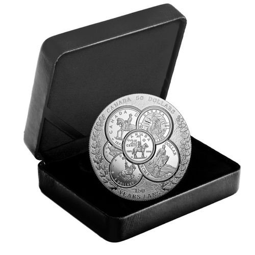 Canada: Curated Coin Colletion - RCMP $50 Srebro 2023 Proof Ultra High Relief Coin na Arena.pl