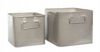 Osłonka 17 x 21 cm metal zielony