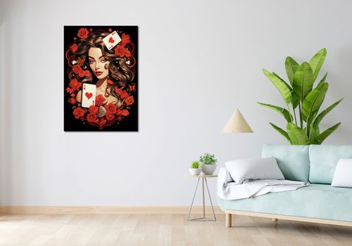 Plakat 70x100cm Różany Hazard na Arena.pl