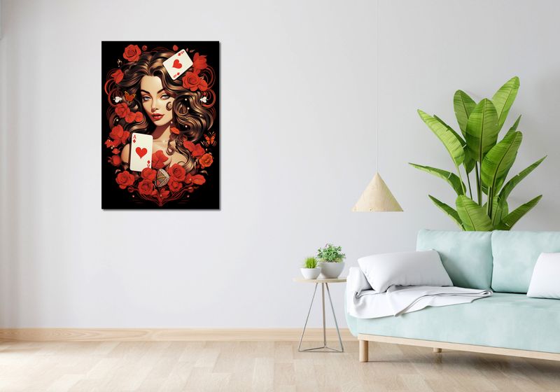 Plakat 70x100cm Różany Hazard zdjęcie 4