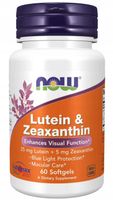 NOW Lutein & Zeaxanthin LUTEINA CHRONI OCZY 60