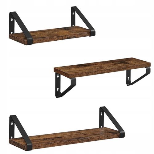 Zestaw półek ściennych wiszących rustic loft styl industrialny 3 na Arena.pl