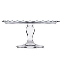 PATERA SZKLANA NA NODZE TORT CIASTO PASABAHCE 26 CM