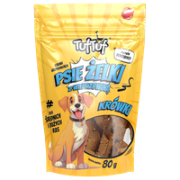 PRZYSMAKI DLA PSA TufTuf PSIE ŻELKI - KRÓWKI Z WIEPRZOWINĄ 80g