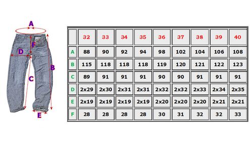 37/36 pas 102cm EXTRA DŁUGIE REGULAR FIT-1652 na Arena.pl