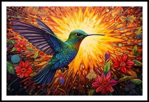 Plakat 86,4x56,8cm Koliber Barw na Arena.pl