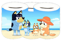 Skarbonka Ceramiczna Bluey i Przyjaciele - Blue i Bingo