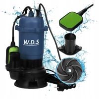 Pompa Zatapialna Wody Czystej Brudnej W.D.S. 2850W 2" 30.000 l/h + Pływak