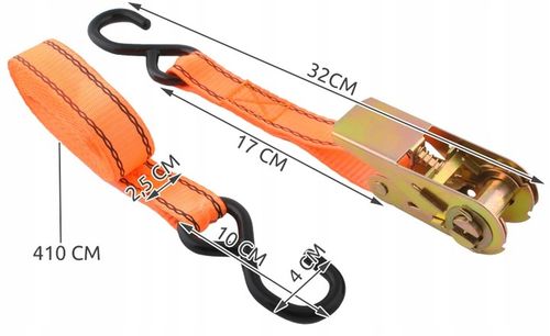 pas mocujący bagaż 4,5m/25mm na Arena.pl