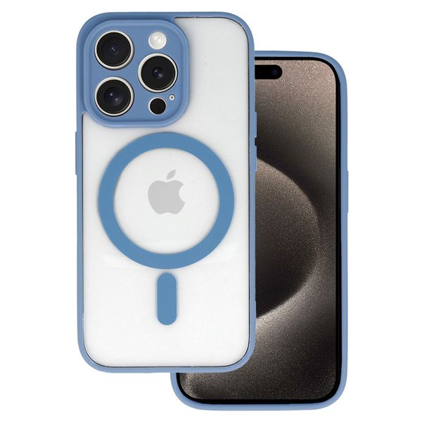 Acrylic Color Magsafe Case do Iphone 13 Pro Max jasnoniebieski zdjęcie 1