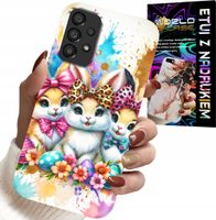 ETUI DO SAMSUNG GALAXY A33 5G - KRÓLICZKI, ŚWIĄTECZNE, KRÓLIK, WIELKANOC