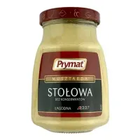 PRYMAT MUSZTARDA STOŁOWA 185G