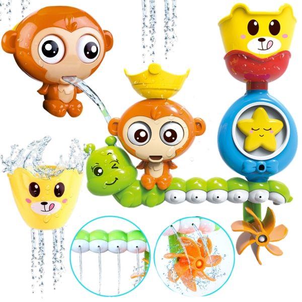 WOOPIE BABY Zabawka Wodna do Kąpieli Małpka + Kubeczek zdjęcie 1