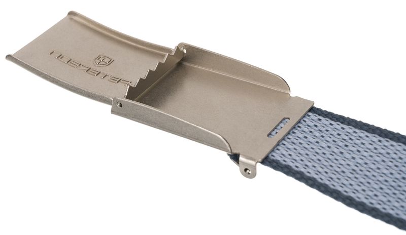 pasek parciany ptn silver-d.grey-125 zdjęcie 5