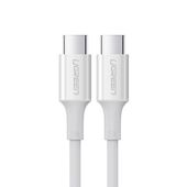 Kabel UGREEN USB-C-USB-C 1m (biały)