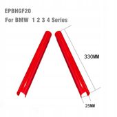 NAKŁADKI V-BRACE x2 POPRZECZKI GRILL BMW 1-2-3-4 EPMAN CZERWONE