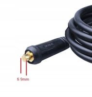 PROFESJONALNY PRZEWÓD SPAWALNICZY MASOWY DX25 25mm2 4m Z KLEMĄ ESAB