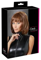 cottelli accessories peruka brązowa regulowana długość 28 cm