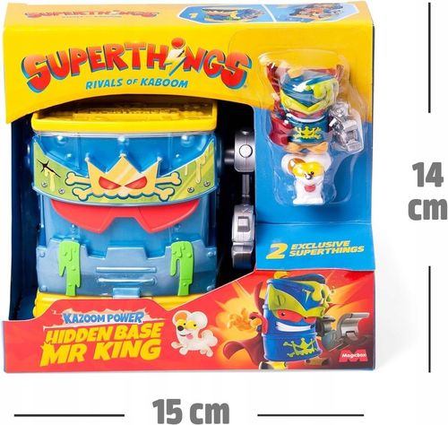 SuperThings Hidden Base Mr.King kryjówka Kazoom baza Super Zings Things na Arena.pl
