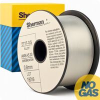 Drut spawalniczy samoosłonowy 1kg 0,8mm KING-S D100 do stali Sherman