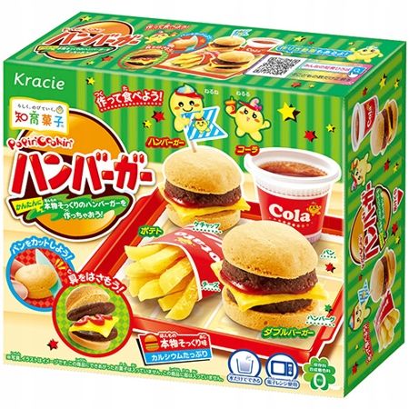 Japoński zestaw słodyczy DIY Popin Cookin Hamburger Kit 22g Kracie na Arena.pl