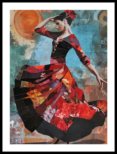 Plakat 40x55cm Taniec Flamenco na Arena.pl