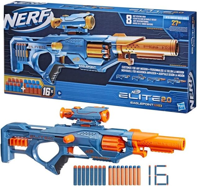HASBRO Nerf Elite 2.0 Eaglepoint RD 8 F0423 zdjęcie 7