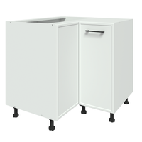 KUCHNIA KLASYCZNA KU-DN90 Szafka 90 cm dolna narożna fronty MDF frezowane