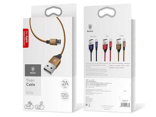 Baseus Oryginalny kabel Lightning iPhone Yiven 1,2m Coffee na Arena.pl