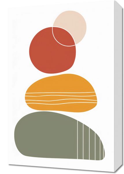 Obraz 40x60cm Formy w Równowadze zdjęcie 1