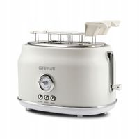 TOSTER OPIEKACZ RETRO 750W TIMER +szczypce tacka