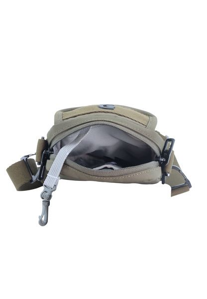 Mała torba na ramię Discovery DOWNTOWN 910 khaki zdjęcie 7
