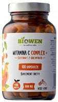 Biowen Witamina C Complex + 100kaps Infekcje sezonowe Odporność Hesperydyna