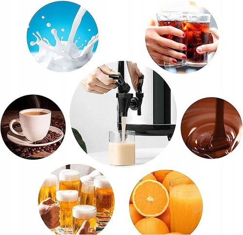 TERMOS z kranem 10L do napojów gastronomiczny | NA KAWĘ HERBATĘ na Arena.pl