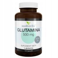 MEDVERITA GLUTAMINA 500 MG – SZYBSZA REGENERACJA ORGANIZMU