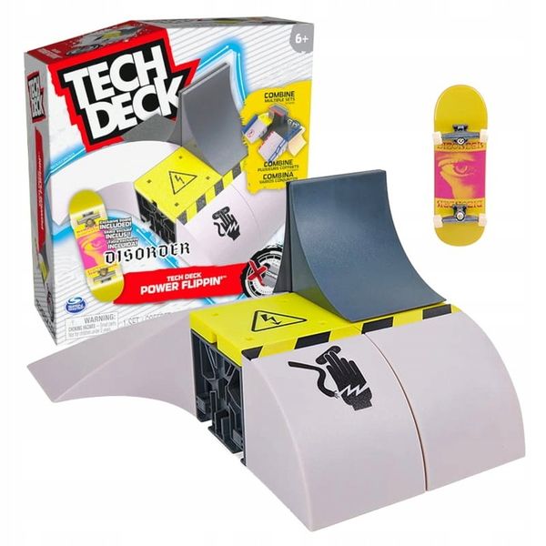 SPIN MASTER TECH DECK FINGERBOARD Z RAMPĄ FLIPPIN DISORDER + zdjęcie 1