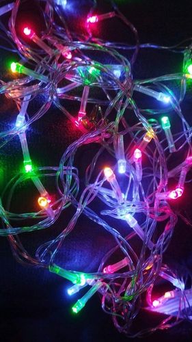 Lampki LED 1000 Kurtyna Świetlna Sople ZEWNĘTRZNE Girlanda multikolor na Arena.pl