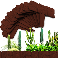 PALISADA OGRODOWA KAMIEŃ ŁUPANY OBRZEŻE TRAWNIKOWE OGRODOWE BRĄZOWA 250cm