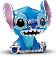 Zawieszka disney charms Stich Lilo i Stich niebieski beads srebro 925