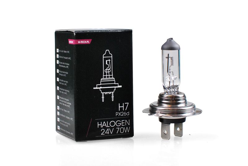 ZAROWKA HALOGENOWA H7 24V 70W PX26D zdjęcie 1