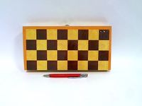 Szachy drewniane 28,5x28,5cm JYWK 375 14126