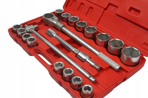 KLUCZE NASADOWE 21PCS 3/4" 19-50mm 6-kąt na Arena.pl