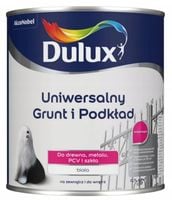 Dulux GRUNT pod farbę do drewna metalu PCV i szkła BIAŁY 0,7L